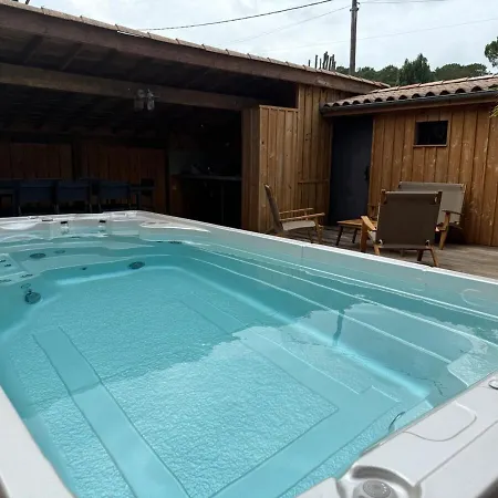 Claouey Jane 1ère Ligne Vue Bassin&spa Villa *