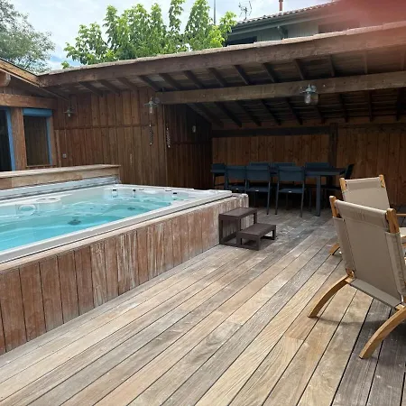 Claouey Jane 1ère Ligne Vue Bassin&spa Villa Lège-Cap-Ferret