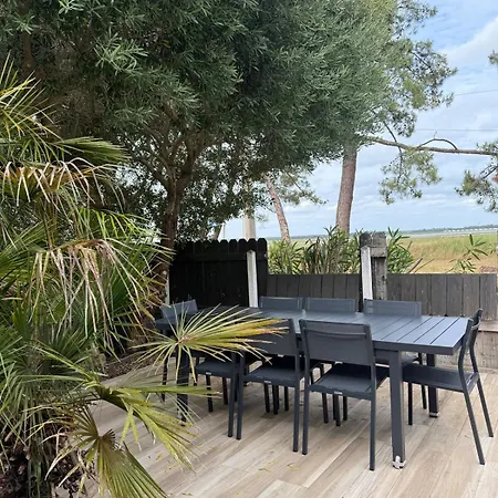 Claouey Jane 1ère Ligne Vue Bassin&spa * Lège-Cap-Ferret